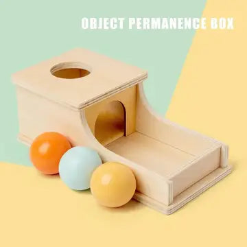 Montessori Wooden Ball Drop Box - Early Childhood Education