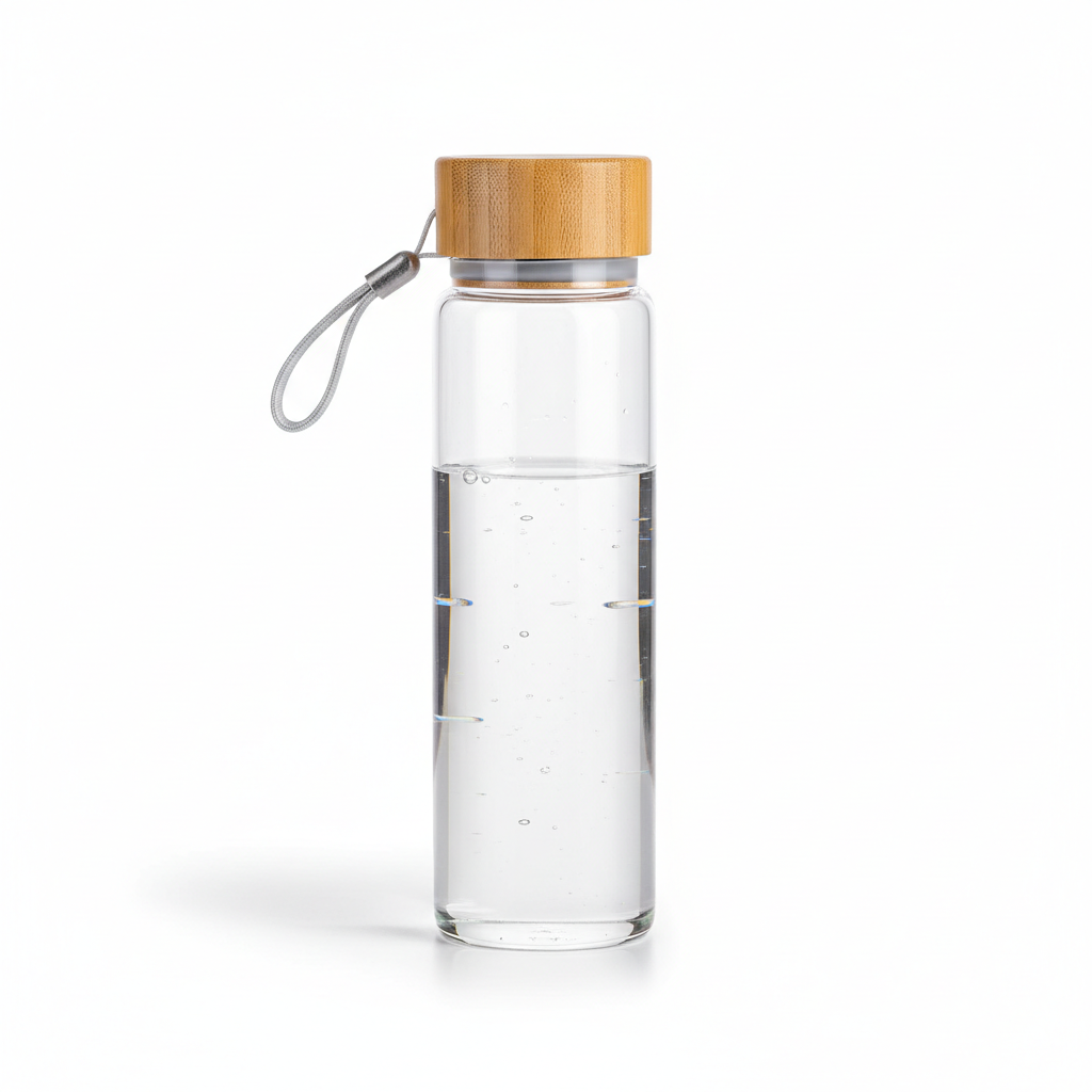 Modern Glass Water Bottle – 500ml