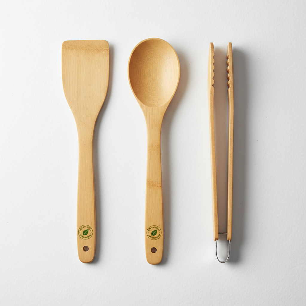 Bamboo Kitchen Essentials Set